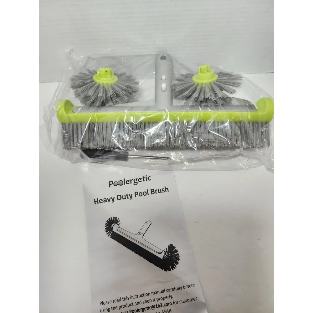 Poolergetic Heavy Duty Pool Brush